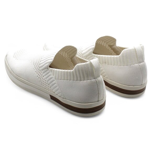 Women's Ramira Flat by Bella Vita in White Knit (Size 9 ) - Picture 7 of 8